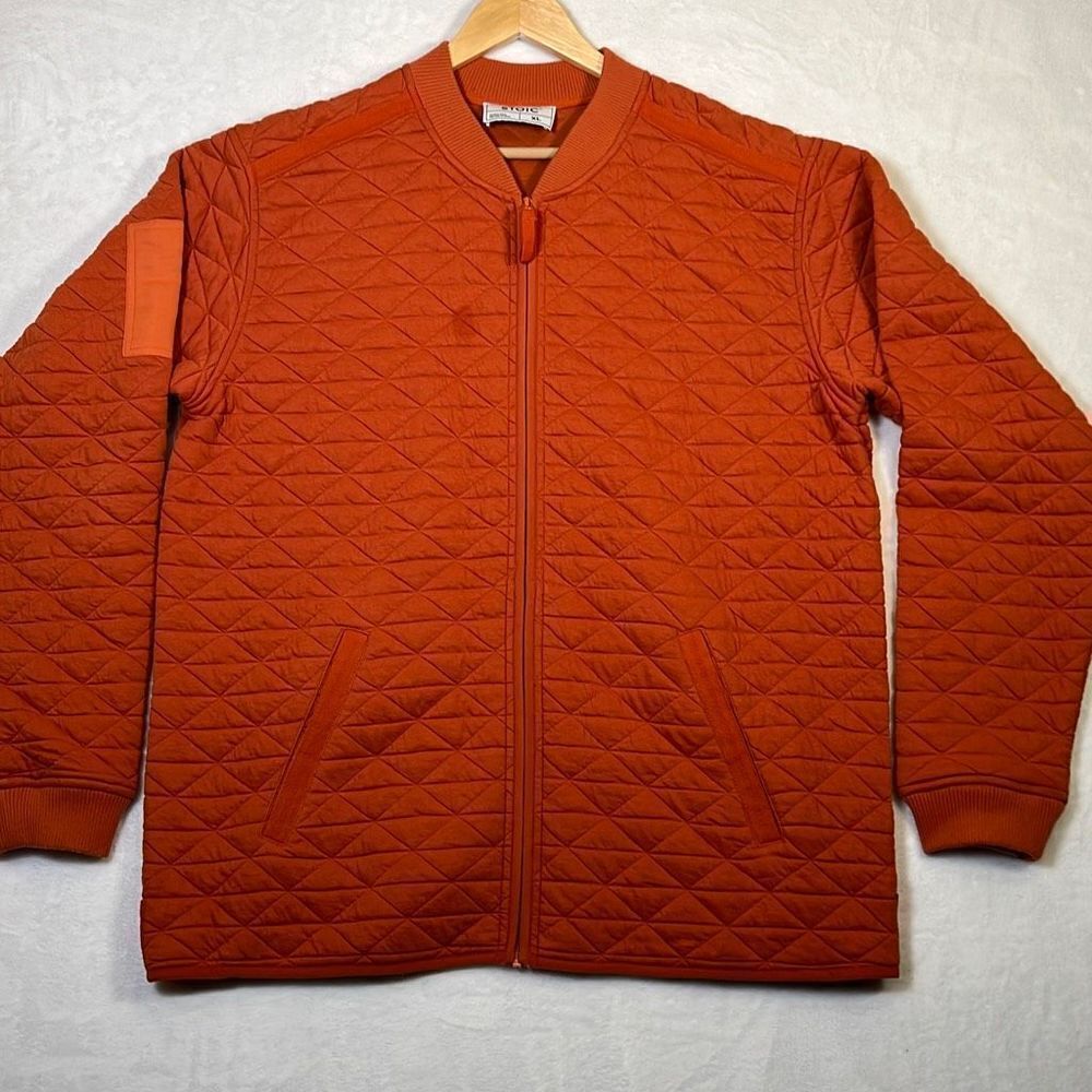 Stoic Quilted Military Jacket full zip jacket- NWOT-‎ Men's XL